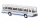 Brekina 59657 Ikarus 255.71 autóbusz, kék/fehér (H0)