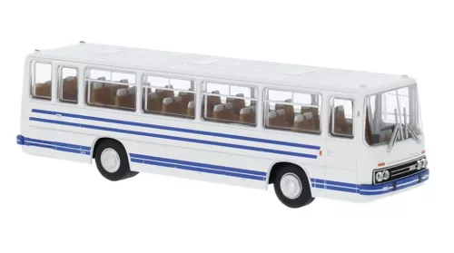 Brekina 59657 Ikarus 255.71 autóbusz, kék/fehér (H0)