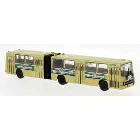   Brekina 59715 Ikarus 280.03 csuklós városi autóbusz, négyajtós, BVG - Möbel Hübner (H0)