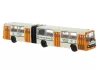 Brekina 59740 Ikarus 280.02 csuklós városi autóbusz, négyajtós, Berliner Pilsner BVB (H0)
