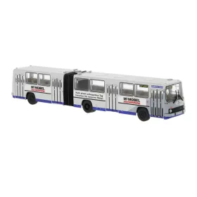   Brekina 59743 Ikarus 280.02 csuklós városi autóbusz, négyajtós, Möbel der Havelbus (H0)