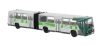 Brekina 59747 Ikarus 280.02 csuklós városi autóbusz, négyajtós, Benzko - Potsdam (H0)