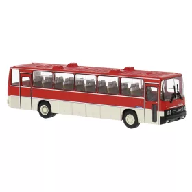   Brekina 59822 Ikarus 250 autóbusz, 2 ajtós, piros/fehér (H0)