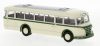 Brekina 59851 IFA H6 B autóbusz 1953, fehér/zöld (H0)