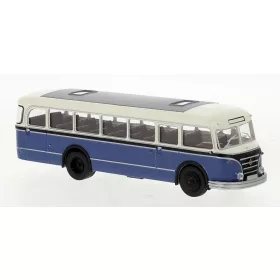 Brekina 59854 IFA H6 B autóbusz 1953, fehér/kék (H0)