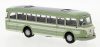 Brekina 59855 IFA H6 B autóbusz 1953, világoszöld/fehér (H0)