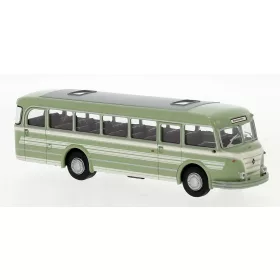   Brekina 59855 IFA H6 B autóbusz 1953, világoszöld/fehér (H0)