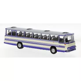Brekina 59939 Fleischer S5 autóbusz 1973, kék/bézs (H0)