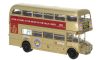 Brekina 61106 AEC Routemaster 2002 emeletes városi autóbusz, Golden Jubilee (H0)