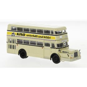   Brekina 61205 IFA Do 56 emeletes városi autóbusz 1960, Madgeburg - Kino (H0)