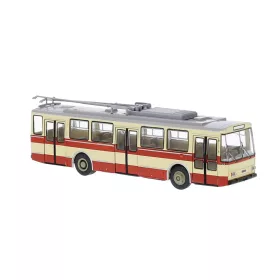 Brekina 61375 Skoda Tr 14, csontszín/piros (H0)