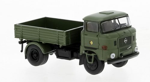 Brekina 71252 IFA W50 platós katonai vontató teherautó - NVA 1965 (H0)