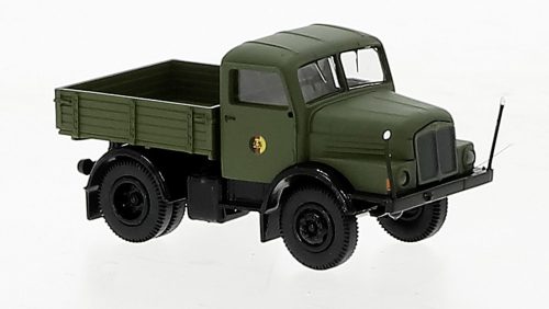 Brekina 71457 IFA S 4000-1 platós katonai teherautó 1960, NVA (H0)