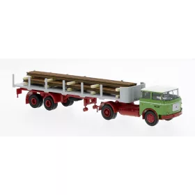   Brekina 71833 LIAZ 706 nyergesvontató rakoncás félpótkocsival - Deutschen Reichsbahn (H0)