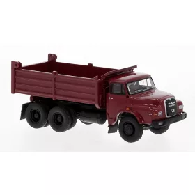   Brekina 78103 MAN 26.280 DHAK billencs 1972, bordó/fekete (H0)