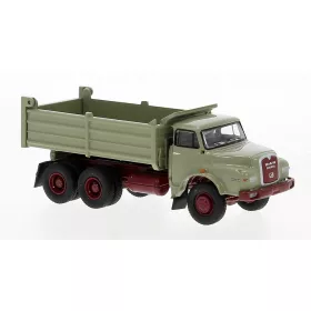   Brekina 78105 MAN 26.280 DHAK billencs 1972, szürke/bordó (H0)