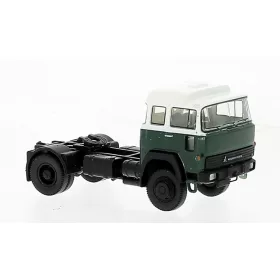   Brekina 83282 Magirus-Deutz 310 D16 nyergesvontató 1974, fehér/sötétzöld (H0)