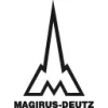Brekina 83303 Magirus-Deutz billencs, kék/piros (H0)