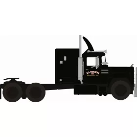   Brekina 85800 Mack RS 700 nyergesvontató 1966, fekete - Rubber Duck (H0)