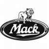 Brekina 85806 Mack RS 700 nyergesvontató 1966, metál színben - ezüst/bordó (H0)