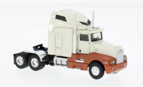Brekina 85930 Kenworth T 600 nyergesvontató, 1984 - fehér (H0)