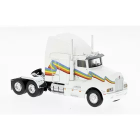 Brekina 85932 Kenworth T 600, Rainbow, 1984 (H0)