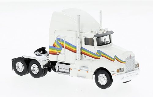 Brekina 85932 Kenworth T 600, Rainbow, 1984 (H0)