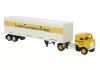 Brekina 85958 Kenworth Bullnose nyergesvontató, dobozos félpótkocsival - ICX (H0)