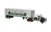 Brekina 86258 Kenworth W900 nyergesvontató, dobozos félpótkocsival - Reimer (H0)