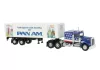 Brekina 86264 Kenworth W900 nyergesvontató, dobozos félpótkocsival - PanAm (H0)