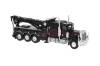 Brekina 86278 Peterbilt 359 kamionmentő, fekete - Flames (H0)