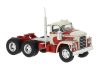 Brekina 86300 Dodge LCF nyergesvontató, fehér/piros (H0)