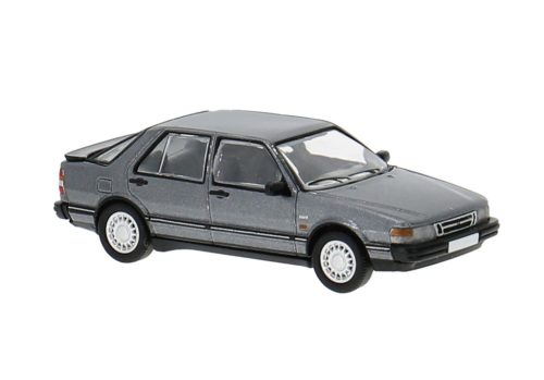 Brekina 870189 Saab 9000 CC, metál sötétszürke (H0)