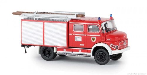 Brekina 94729 Mercedes-Benz LAF 1113 TLF 16 tűzoltóautó, SONDERMODELL 2020, Feuerwehr Dortmu