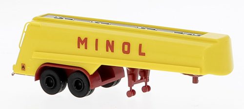 Brekina 95504 Üzemanyagszállító kamionfélpótkocsi - MINOL (H0)