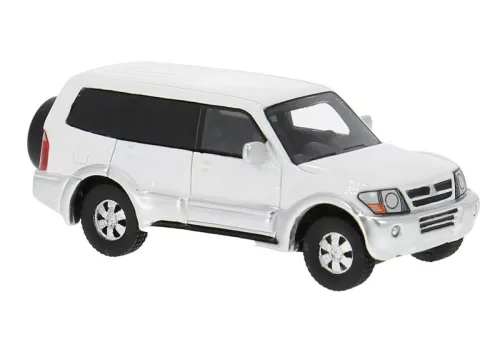 Brekina BOS87497 Mitsubishi Pajero 2003, fehér (H0)