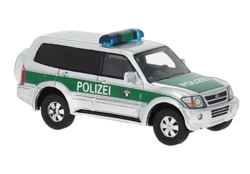 Brekina BOS87498 Mitsubishi Pajero 2003, Bundespolizei (H0)