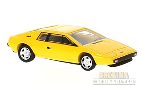 Brekina BOS87501 Lotus Esprit S1 sárga 1977 (H0)