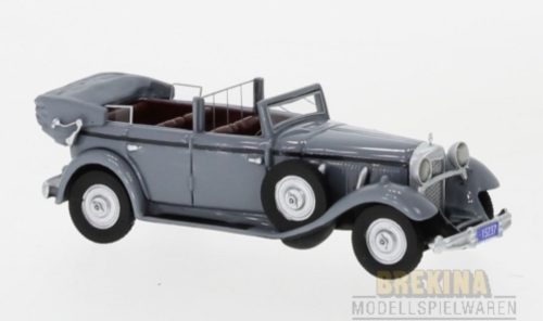 Brekina BOS87560 Mercedes-Benz 770 (W07) Convertible 1930, szürke (H0)