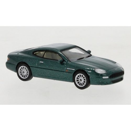 Brekina PCX870104 Aston Martin DB7 Coupe 1994, metálzöld (H0)