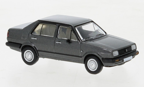 Brekina PCX870198 Volkswagen Jetta II 1984, metál színben - sötétszürke (H0)