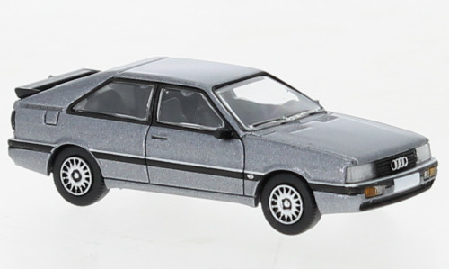 Brekina PCX870269 Audi Coupe 1985, metál színben - sötétszürke (H0)