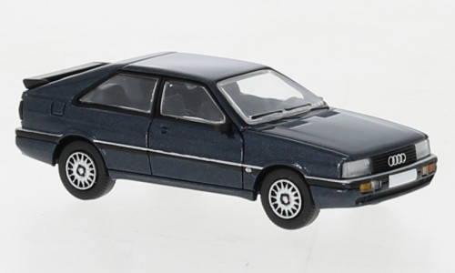 Brekina PCX870270 Audi Coupe 1985, metál színben - sötétkék (H0)