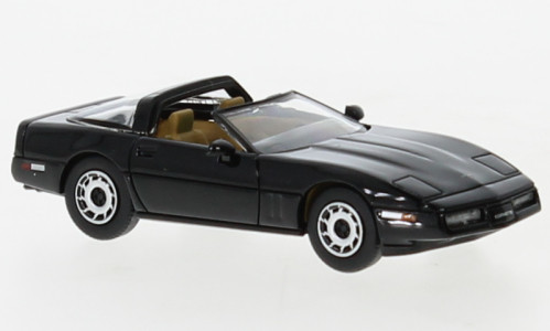 Brekina PCX870317 Chevrolet Corvette C4 Targa 1984, fekete (H0)