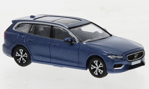 Brekina PCX870392 Volvo V60 2019, metál színben - kék (H0)