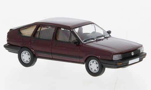 Brekina PCX870409 Volkswagen Passat B2 1985, bordó (H0)