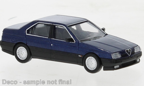 Brekina PCX870435 Alfa Romeo 164 1987, metál színben - sötétkék (H0)