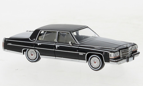 Brekina PCX870448 Cadillac Fleetwood Brougham 1982, fekete (H0)
