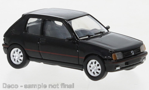 Brekina PCX870504 Peugeot 205 GTI 1984, fekete (H0)