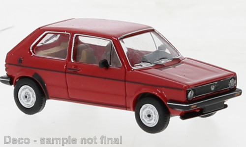 Brekina PCX870525 Volkswagen Golf I 1980, piros (H0)